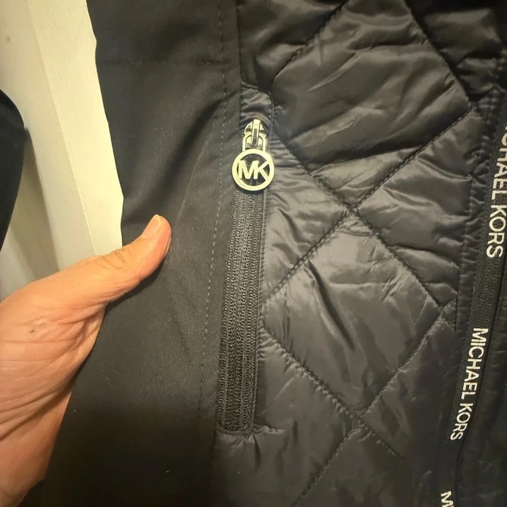 Michael Kors Black Quilted Women's Vest new without tag